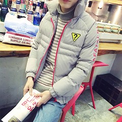 韩版休闲加厚面包棉服潮